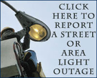 Click here to report a street or area light outage.