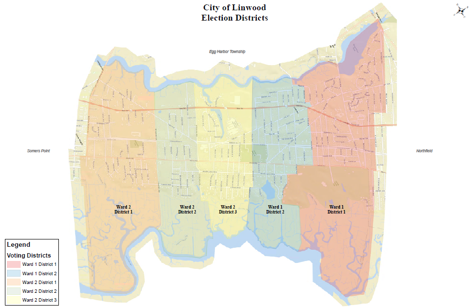 Linwood Voting Districts